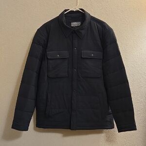 J. Crew Nortic Insulated Shirt Jacket - Slate Gray - Large